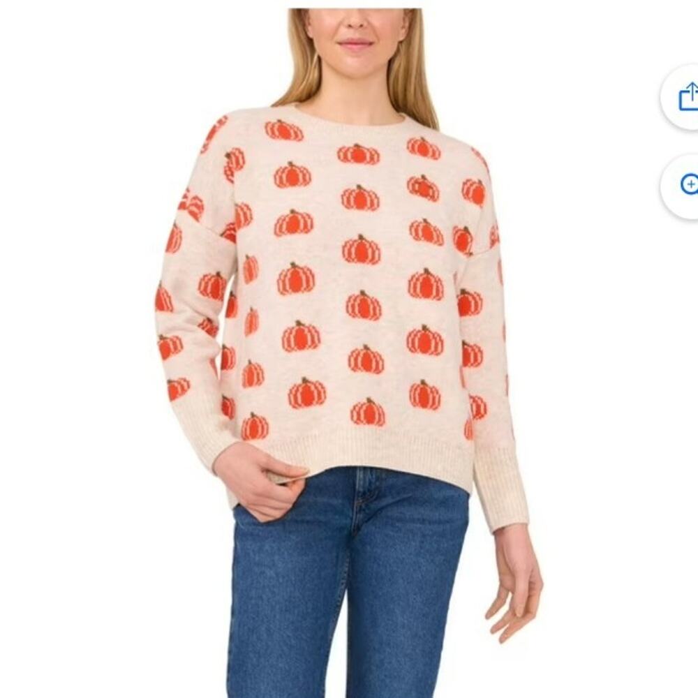 Vince Camuto Women's Halloween Sweater size XL New
